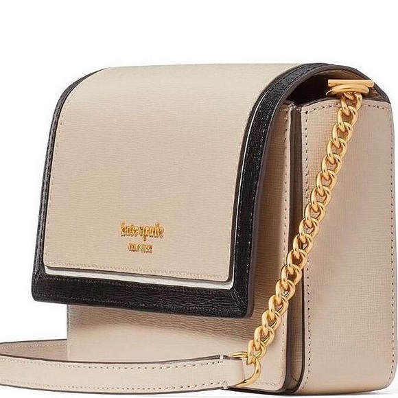 Morgan Colorblocked Saffiano Leather Flap Chain Wallet Crossbody Bag
NWT. - Picture 1 of 7